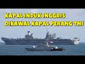 Youtube Thumnail image of : KAPAL INDUK INGGRIS TIBA TIBA LEWAT LAUT INDONESIA LANGSUNG DI KAWAL KAPAL PERANG TNI